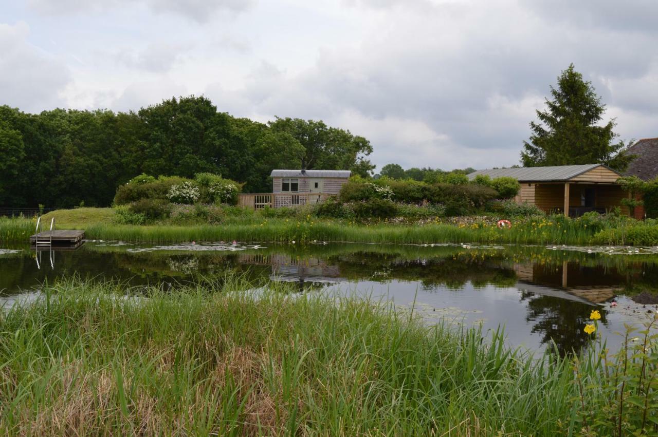 Rose Shepherds Hut Badlesmere Exterior foto